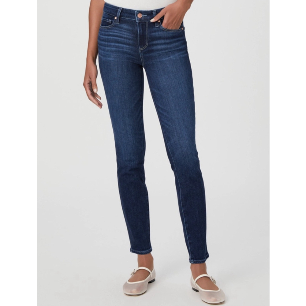 Paige Women’s Verdugo Ultra Skinny Jean Sagrada Blue Size 29 - Picture 2 of 10